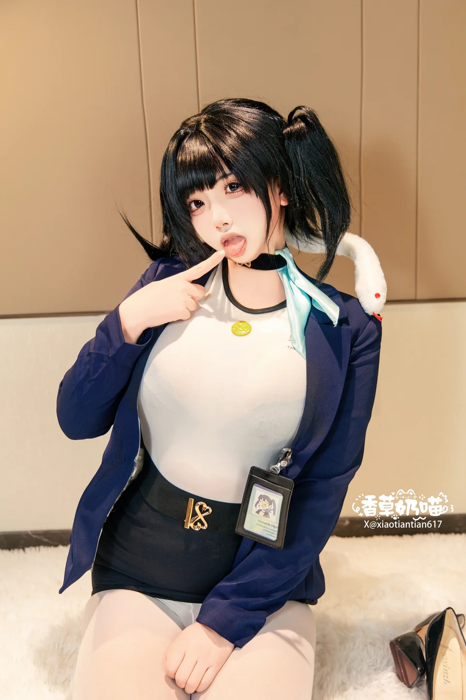 香草奶喵 - No.005 索拉 [136P,22V-2.36GB] tg@simisebaisi 【丝足阁】013.webp